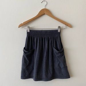 American Apparel jersey pocket skirt